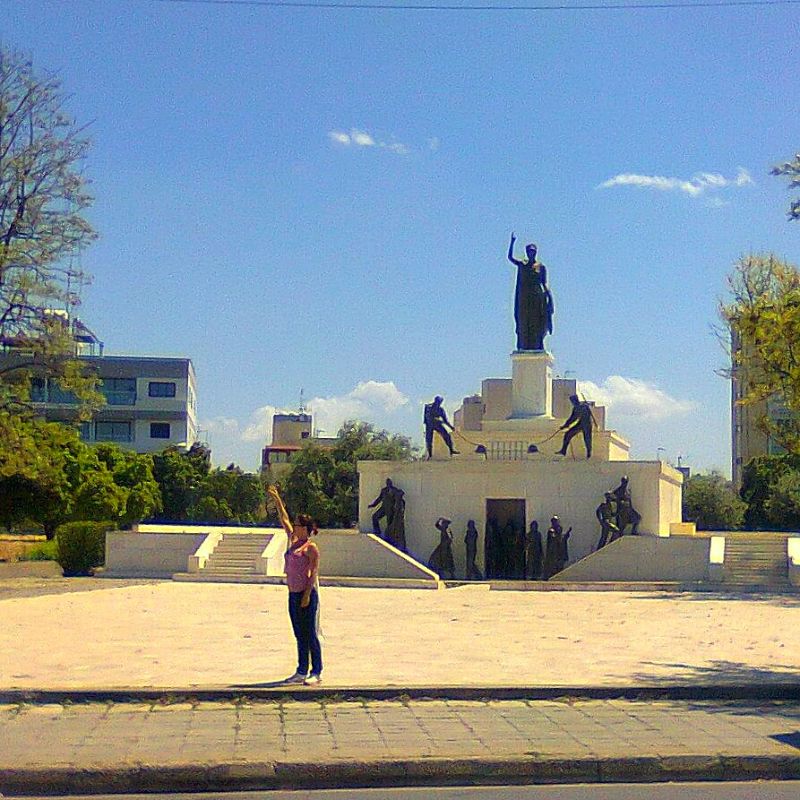 Liberty Monument in the capital city of Cyprus