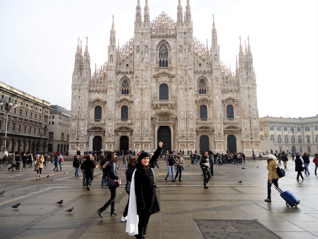 Duomo Milano next to the Gallery Milan