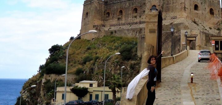 The fort of Scilla, Calabria