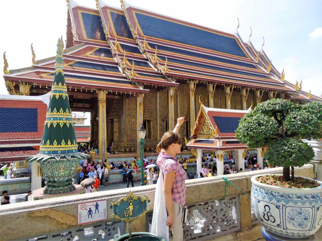 The temple of the Emerald Buddha