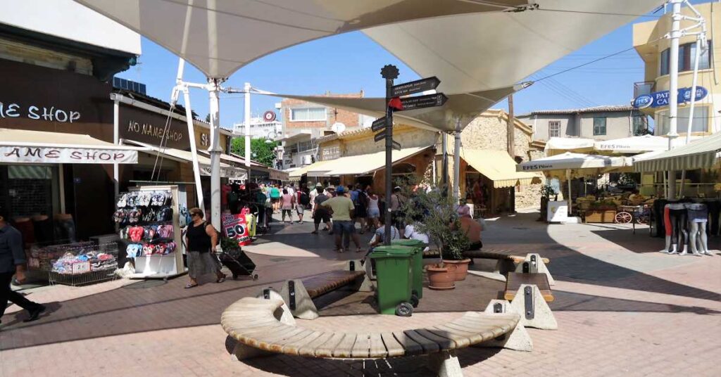 Ledra Street Crossing Point in the capital city of Cyprus