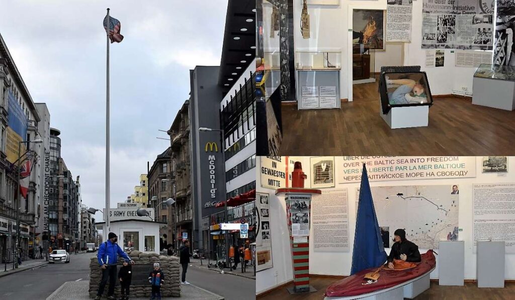 Berlin 2 day sightseeing: Checkpoint Charlie