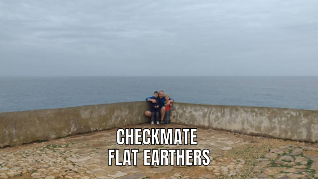 Travel meme: Checkmate Flat Earthers