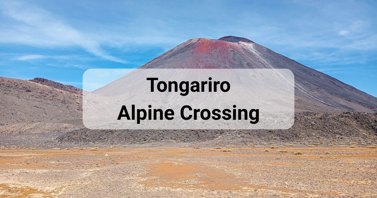 Tongariro alpine crossing